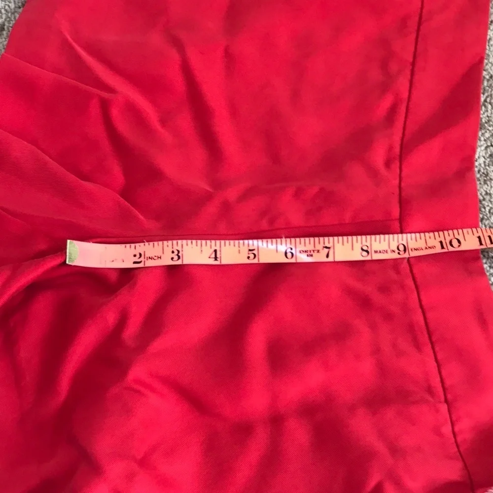 NWT! MAISON JULES Size XL red shorts